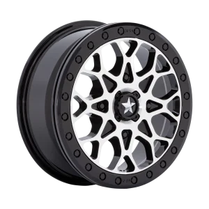 MSA Offroad Wheels – M48 PORTAL BEADLOCK – Black – 15″x6″ 38mm – Summer Wheels – MA048BD15604838